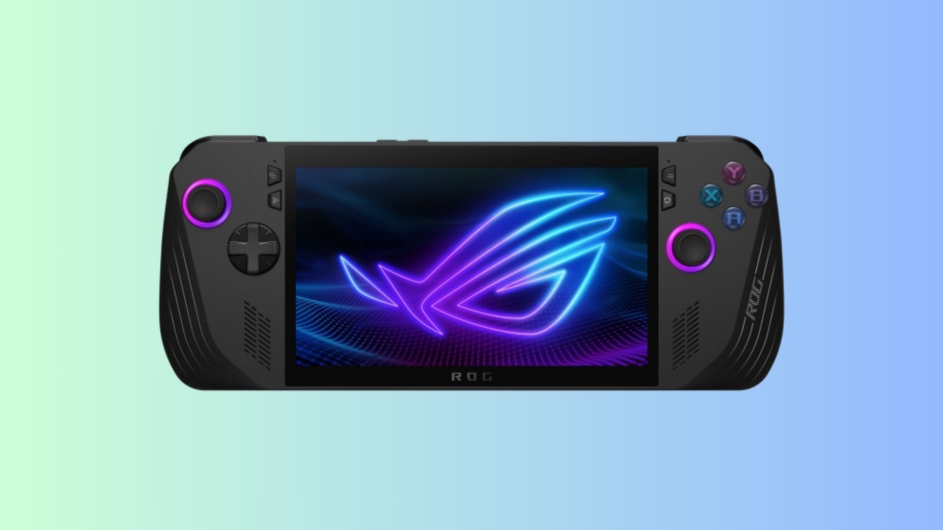 The Rog Ally X (2024) is powered by Windows 11 (Image via Asus)